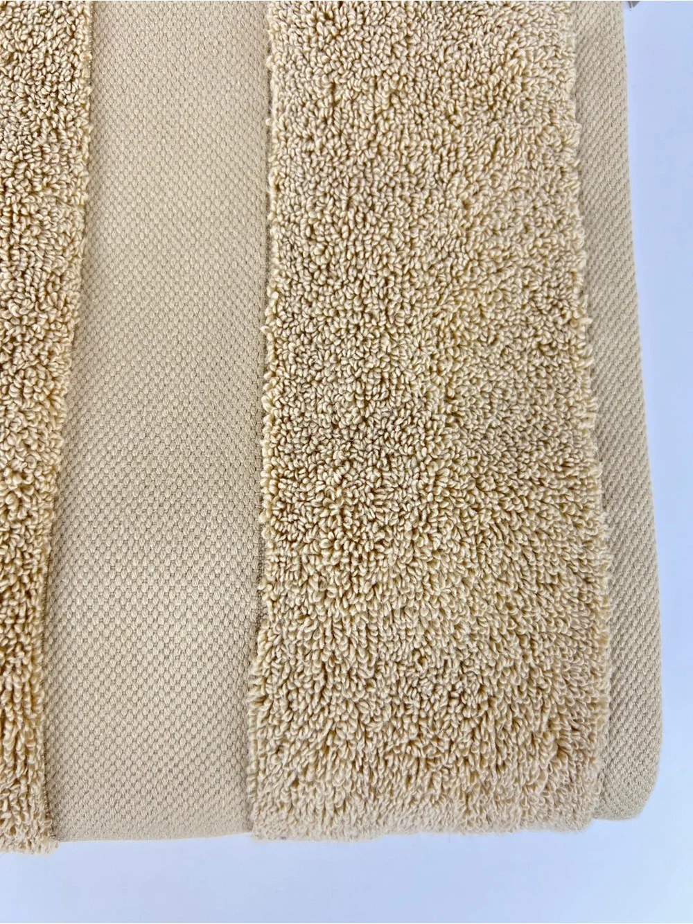 Ralph Lauren Wescott Bath Towels Soft Achre Plush 100% Cotton 2 Pc Set NEW